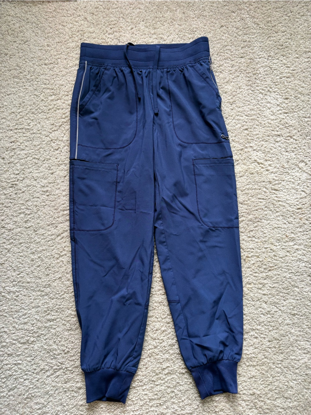 Cherokee infinity navy jogger scrub pants